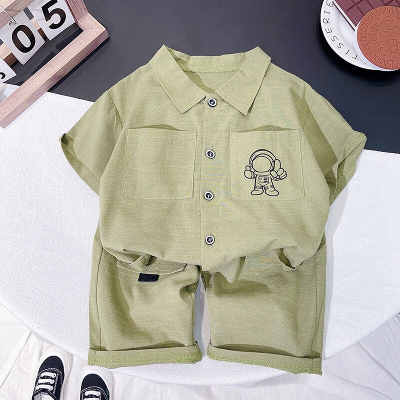 Conjunto Infantil Masculino Astronauta conjunto Loja Click Certo 