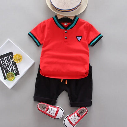 Conjunto Infantil Masculino Botões Loja Click Certo 