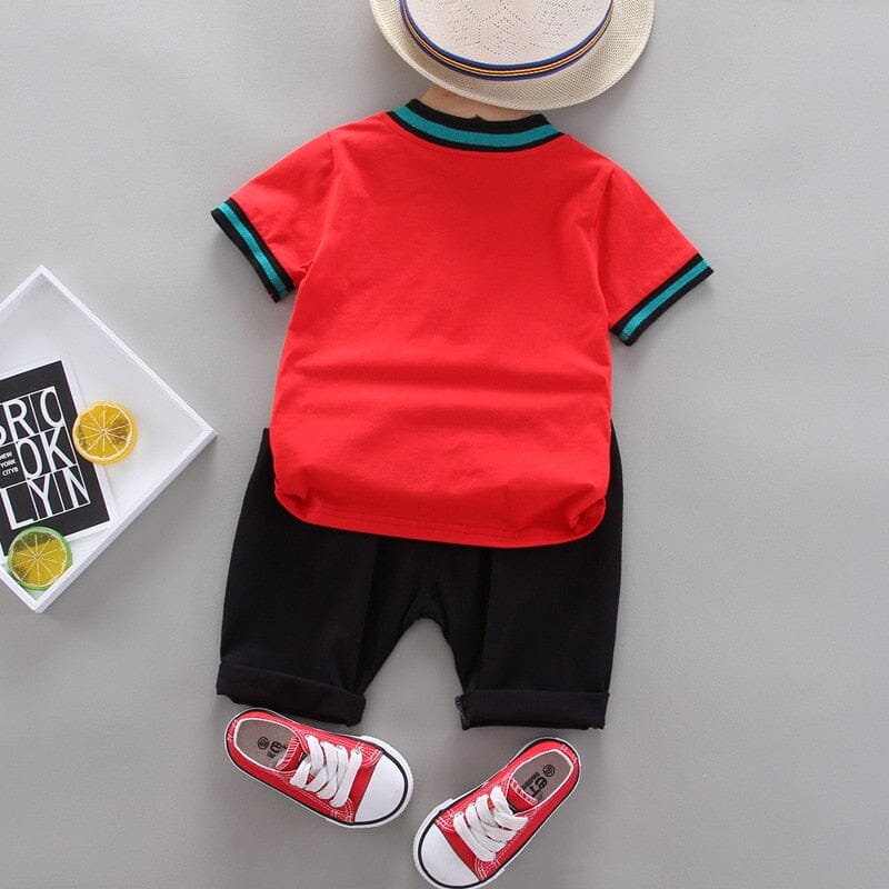 Conjunto Infantil Masculino Botões Loja Click Certo 