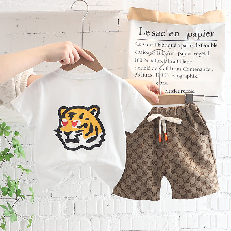 Conjunto Infantil Masculino G&D Tigre conjunto Loja Click Certo 