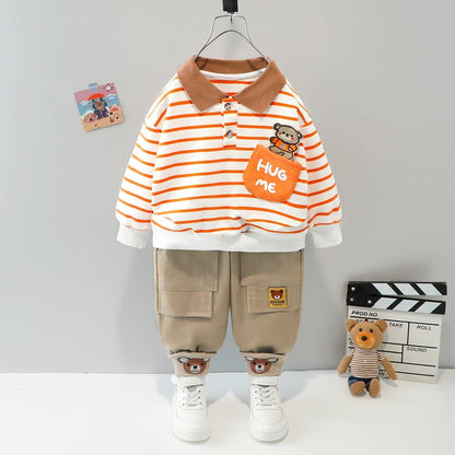 Conjunto Infantil Masculino "Me abrace" Loja Click Certo 