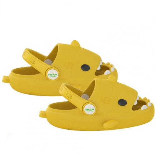 Crocks Tubarão Crocks Loja Click Certo Amarelo 8-12 Meses Palmilha 13cm 