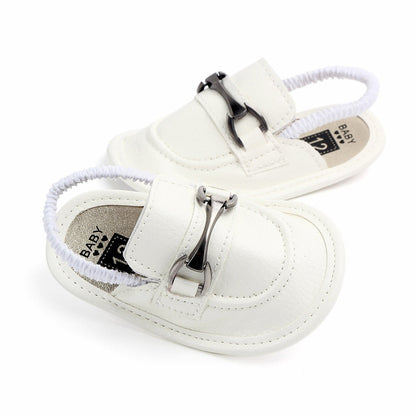 Mule com Fivela Loja Click Certo Branco 0-6 Meses 11cm 