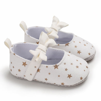 Sapatilha Estrelinhas sapatos Loja Click Certo Praco 0-6 meses 11cm 