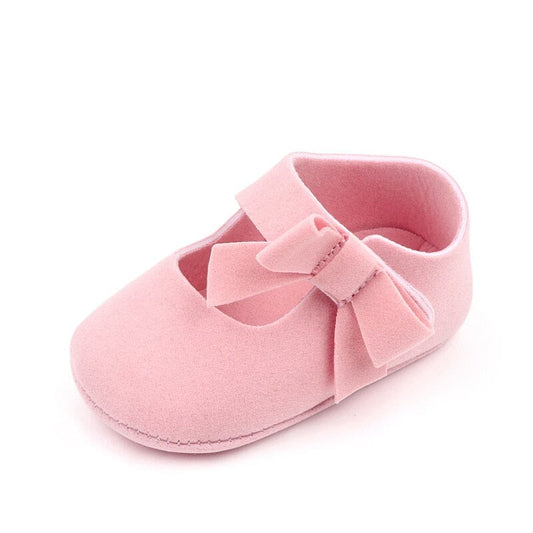 Sapatilha Infantil Lacinho Loja Click Certo Rosa 0-6 Meses 