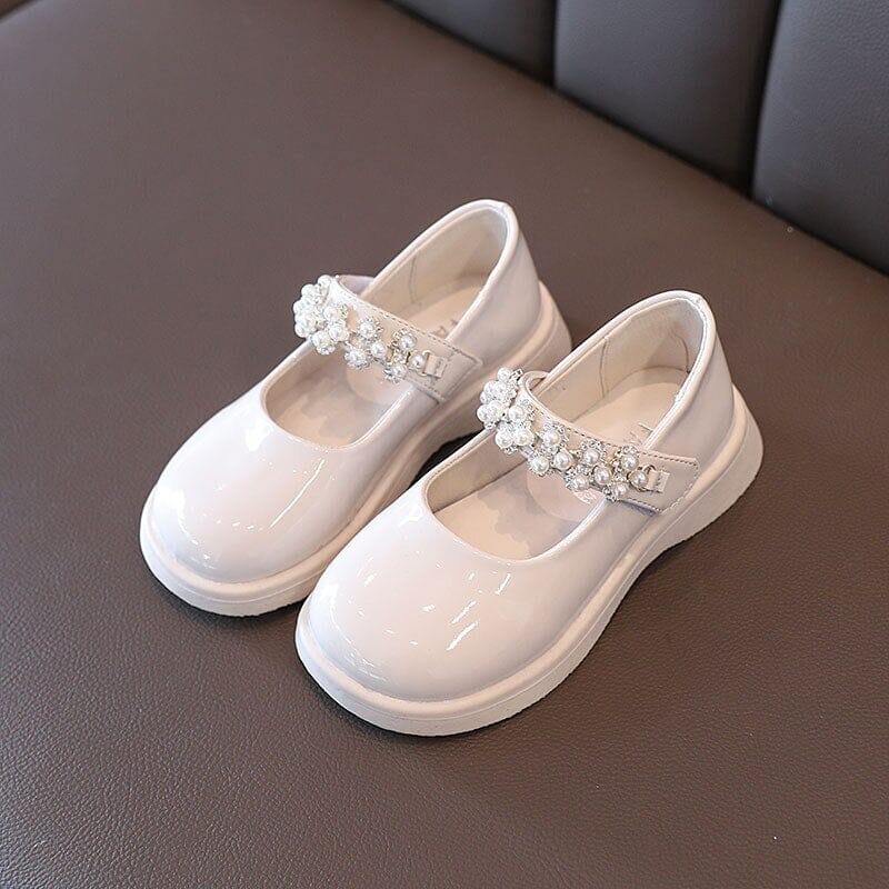 Sapato Infantil Feminino Verniz Strass Loja Click Certo 