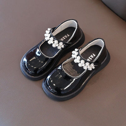 Sapato Infantil Feminino Verniz Strass Loja Click Certo 