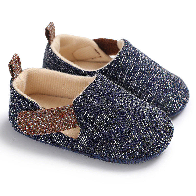 Sapato Jeans Sapato Loja Click Certo Azul 0-6 Meses 