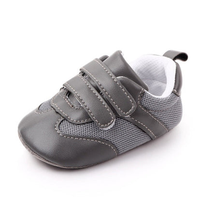 Tênis de Velcro Tênis Loja Click Certo Cinza 0-6 meses 11cm 