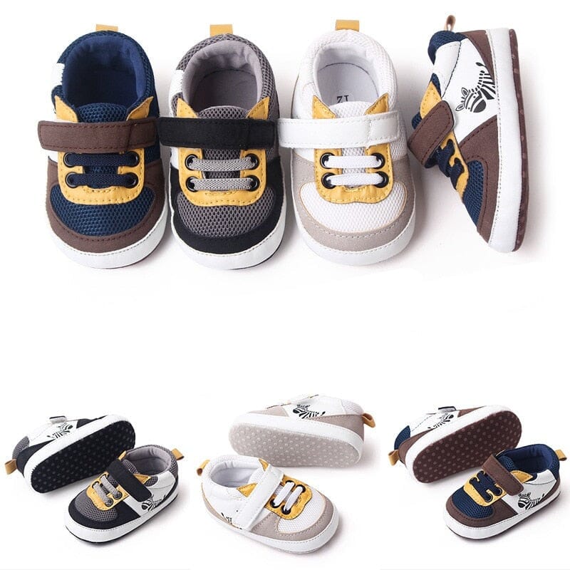 Tênis Infantil Zebrinha Velcro Loja Click Certo 