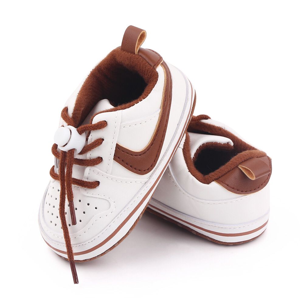 Tênis NK Baby Loja Click Certo Chocolate 0-6 Meses 11cm 