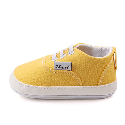 Tênis Social Tênis Loja Click Certo Amarelo 12-18 Meses - 13cm 